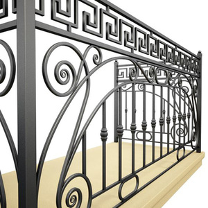 Offre Spéciale personnalisé vieille tige <span class=keywords><strong>fer</strong></span> clôture pont décoratif clôture en acier économiser des coûts câble garde-corps clôture - Product Image 2
