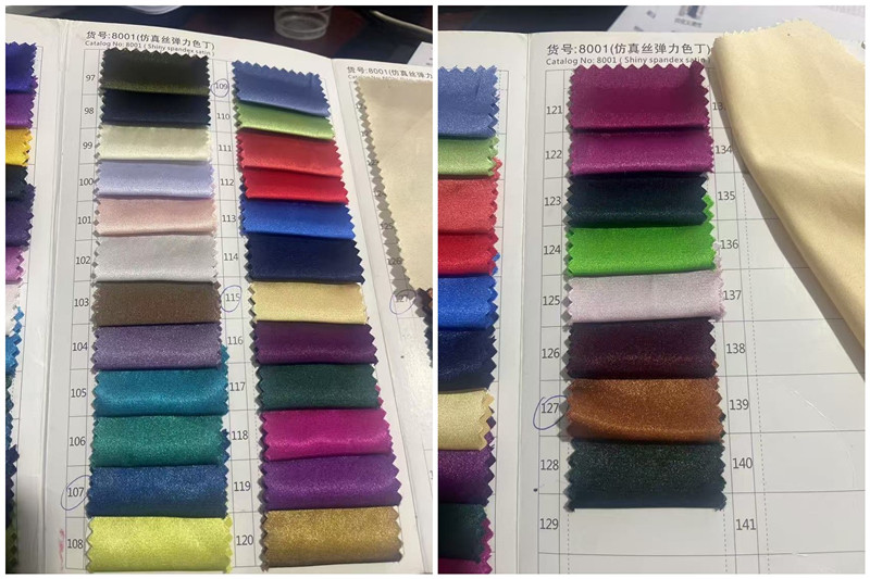 bridesmaid dress fabric swatches Satin Fabric Swatch Page main image 1