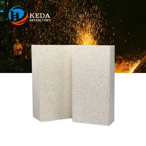 KEDA Factory Price JM B5 B7 C1 C3Insulation Brick 230*115*64mm Mullite Insulating Bricks Withstand Jm30