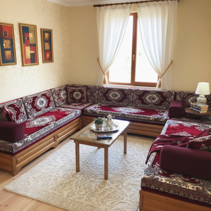 Conjunto de sofá esquinero en forma de L para sala de estar, juegos de esquina de lujo, asiento de esquina, cama - Product Image 3