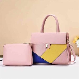 Conjunto de Bolsos de Mano Coloridos de Moda, Bolsos de Cuero PU Casuales - Product Image 4
