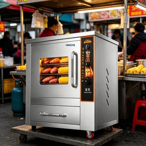 Máquina Eléctrica Comercial para Asar Camote con 6 Tubos <span class=keywords><strong>de</strong></span> Calor Uniforme para Vendedores Ambulantes - Product Image 4
