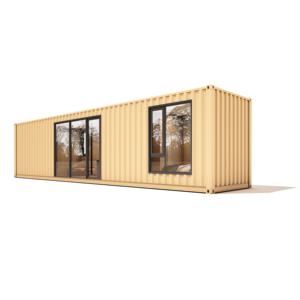 Casa Container Prefabbricata in Pannelli Sandwich d'Acciaio Confortevole Villa Hotel Casa Bar Design Moderno Camera con Vista Mare Competitiva - Product Image 1