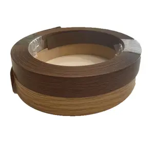 Factory Price Decorative Furniture Board 22mm Width Melamine Preglued Edge Banding Tape