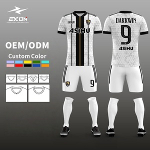 Maglia da Calcio Personalizzata EXON ODM Versione Fan Globale, Sublimazione 3D, Logo in Silicone, Ricamo, per Club di Calcio, Adulti e Bambini, Traspirante - Product Image 1