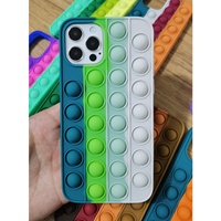Pinch de descompresión de arcoíris para Apple 12 funda de teléfono móvil todo incluido silicona 6/7 hembra 8Plus para agarre de teléfono