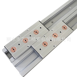 Kit de riel guía de doble eje, aleación de aluminio 6063, grado de precisión P, para la fabricación de equipos de comunicación - Product Image 5