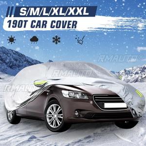 Housse de voiture complète 190T imperméable, anti-UV, anti-poussière, protection extérieure, housse de protection universelle pour SUV, compatible avec VW/Toyota/BMW/Benz/Audi - Product Image 1