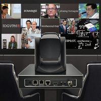 Caméra vidéo PTZ EZOLEN 4K UHD avec diffusion en direct pour systèmes de visioconférence, suivi IA et interprétation simultanée