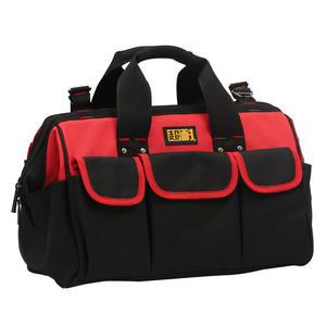 Sac de rangement pour outils en toile Oxford de haute qualité, imperméable, avec bandoulière réglable, sac à outils pour électricien - Product Image 1