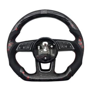 Volante Deportivo YLC de Fibra de Carbono Forjado para <span class=keywords><strong>Audi</strong></span> <span class=keywords><strong>A1</strong></span> A5 B8.5 <span class=keywords><strong>S3</strong></span> S4 S5 S6 S7 RS RS3 RS4 RS5 RS6 S8 Q3 - Product Image 3