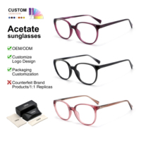 Montures de lunettes géométriques carrées de grande taille en bio-acétate de qualité supérieure pour femmes, vente en gros d'usine d'optique