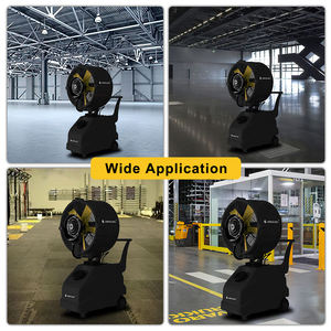 <span class=keywords><strong>Ventilateur</strong></span> de brumisation industriel Heavy Duty 8000CFM <span class=keywords><strong>Portable</strong></span> Big Mist Systems Fogger Pulvérisateur pour Patio Outdoor Cooling - Product Image 5