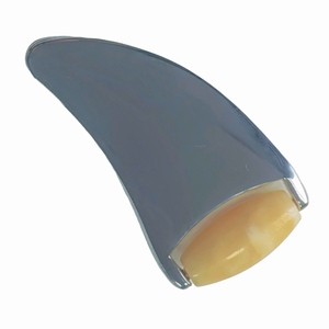Rouleau facial en alliage de zinc Miliang Jade en forme de corne de bélier - Product Image 2