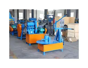 Large production capacity scrap tires recycling machine