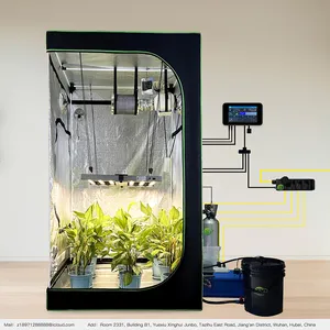 TY120 * 120*200cm Pflanzen zelt Faltbares LED-Vollspektrum-Wachstums licht 281B 480W Lüftungs system Indoor-Anbau zelt Komplett set