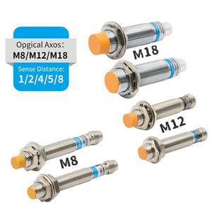 OMCH LJ Series Metal <strong>Inductive</strong> <strong>Proximity</strong> <strong>Sensor</strong> with Plug M8 M12 M18 NPN &amp; PNP Output Switch - Product Image 1