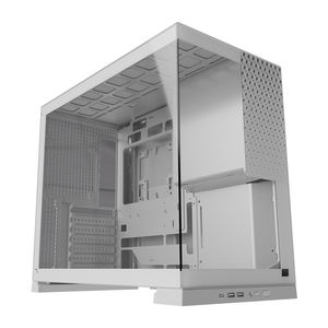 Boîtier PC de bureau en maille Jungle Leopard AX-1 avec panneau latéral en verre trempé, pour jeux, refroidissement par eau, ATX, avec filets anti-poussière supérieurs et inférieurs - Product Image 2