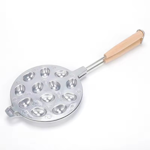 Plaque de cuisson en alliage d'aluminium pour dumplings, plaque de cuisson de cuisine antiadhésive non revêtue, plaque de cuisson en fonte pour barbecue, plaque à barbecue pour poulpe - Product Image 5