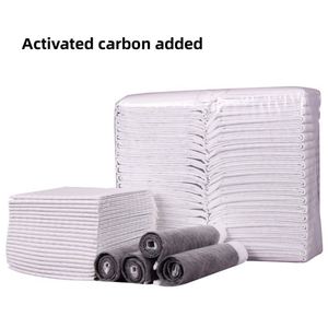 Tapis absorbants jetables pour animaux de compagnie, anti-odeurs, 6 couches de charbon actif, pour chiots, en charbon de bambou, taille XL - Product Image 2