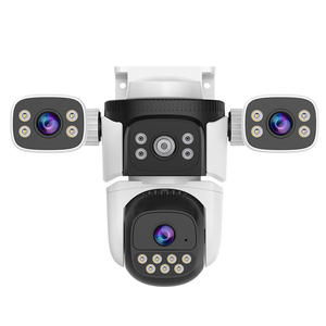 Caméra WiFi sans fil C64 à 360 degrés, étanche, vision nocturne, avec stockage Cloud et interphone - Product Image 3