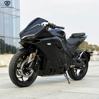 DKProfessional Moto de course 8000 watts, moteur 72V 5000W, vitesse maximale 130 km/h pour adultes