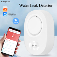 Détecteur intelligent de fuites d'eau, capteur d'inondation haute sensibilité, système d'alarme sans fil contre les dommages causés par l'eau, alerte à distance