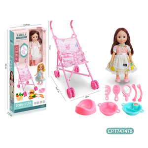 Bộ Đồ Chơi Búp Bê EPT Cho Bé, 11 Búp Bê 12 Inch Kèm Xe Đẩy Cho Bé Chơi Giả Vờ - Product Image 3