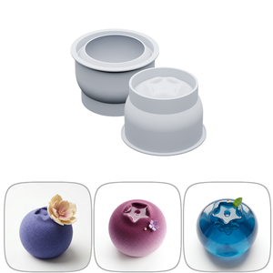 Molde de silicona esférico 3D, molde de silicona para fondant, molde para barra de chocolate, moldes de silicona para decoración, molde para pastel de mousse - Product Image 4