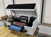 Printer DTF UV Inkjet A3 Format 30cm, Promo! Mesin Cetak Stiker 3D Jelly Epoxy, Label Custom, Film Transfer A/B