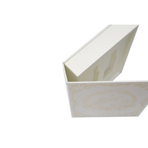 Luxury Box Custom Logo Design Luxury Gold Foil Book Packaging Perfume Gift Box