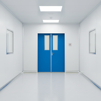 Joint d'étanchéité hygiénique pour porte de salle blanche, usage hospitalier, médical, scolaire, clinique, USI, laboratoire, OEM ODM, fini