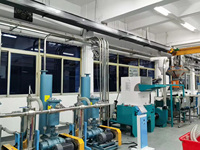 Machine de recyclage des déchets en plastique puissante à haut rendement de 15 HP avec broyeur et recyclage en plastique