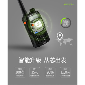 Émetteur-récepteur FM double bande Baofeng BF-UV5RA, étanche IP54, talkie-walkie d'extérieur avec portée de 0 à 10 km - Product Image 5