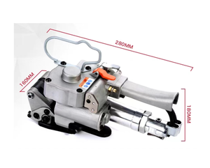 Machine pneumatique compacte portable HIPAC A19 intégrant le cerclage et le serrage pour la thermoscellage automatique des boîtes de conserve alimentaires - Product Image 6