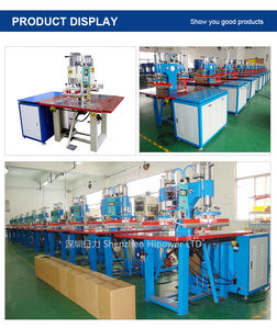 Máquina de Soldadura y Grabado Hidráulica de Alta Frecuencia de Doble Estación de 5KW 8KW 10KW 12KW para PVC, TPU, PU, Tela Plástica y Cuero - Product Image 6