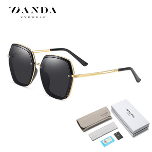 Vanda Sunglasses Women Gold <b>Frame</b> TAC Lens UV400 Polarized Summer Style - Product Image 5