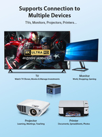 Mini PC Portátil Ultra Pequeño, Celeron J4105 de Cuatro Núcleos, 10W TDP, Doble USB, 1 LAN, 1 HD-MI, 1 Ranura para Tarjeta TF, Controlador Tipo C de 12V CC
