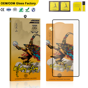 Protector de Pantalla de Vidrio Ultrafino de 0.2mm con Alto Contenido de Aluminio para Samsung S21-S26 <span class=keywords><strong>Ultra</strong></span>, 9H, Transparente, Anti-Rayones, Resistente al Agua, Anti-Golpes, Sin Burbujas - Product Image 1