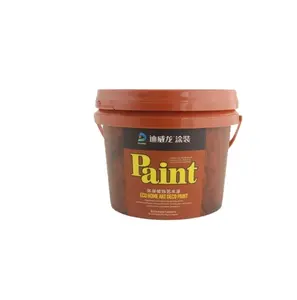 Chất Lượng Cao Nhà Máy Giá 1 Lít Để 25 Lít 5 Gallon Sơn Nhựa Xô Nước Thùng Phân Bón Thùng Với Xử Lý Và Nắp Đậy