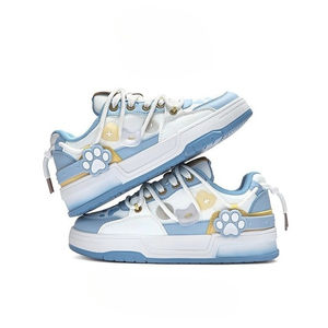 Chaussures en cuir synthétique décontractées de sport unisexes de style dessin animé pour couple de la Caroline du Nord, nouvelle collection printemps-automne 2026 - Product Image 3