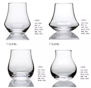7 oz 200 ml bleifreies mund geblasenes Vinumkristall-Single-Malt-Whisky glas - Product Image 6