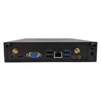 Tragbarer Mini-PC Laptop Computer Intel I5 6. Generation CPU 8GB DDR3 RAM 128GB SSD Dual 4K Display WiFi 5 Windows 10 Pro Mini-Computer