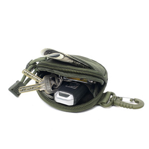 Bolsa de Cintura Tática Pequena Redonda Impermeável para Exterior, Estilo Vintage, para Homens, com Zíper, Portátil, para Fones de Ouvido, Moedas e Chaves - Product Image 5