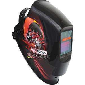 KS เครื่องมือ-หมวกกันน็อคป้องกัน310.0180ของช่างเชื่อมอัตโนมัติการออกแบบการแข่งรถ-ตัวเรือน4042146378908และแผ่นโลหะ - Product Image 4