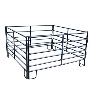 Paneles galvanizados de corral para caballos con valla eléctrica solar para granja ganadera Panel de caballos al por mayor - Product Image 6