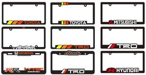 Cadre de <span class=keywords><strong>plaque</strong></span> d'<span class=keywords><strong>immatriculation</strong></span> personnalisé de haute qualité 31x16cm, vente en gros de cadres de <span class=keywords><strong>plaque</strong></span> d'<span class=keywords><strong>immatriculation</strong></span> de voiture - Product Image 2