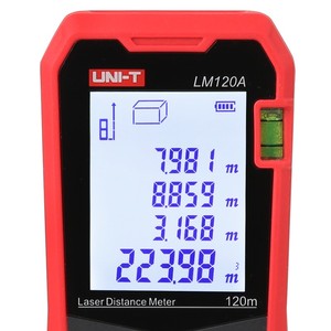 เครื่องวัดระยะเลเซอร์ UNI-T รุ่น LM120A เทปวัดระยะ เครื่องมือวัดระยะ เครื่องมือวัดขนาด - Product Image 3