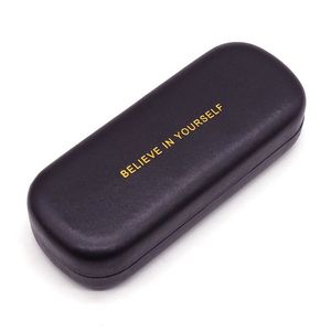 Vente en gros avec logo personnalisé, étui en fer pour lunettes optiques anti-pression avec myopie, emballage pour lunettes, boîte d'emballage - Product Image 5