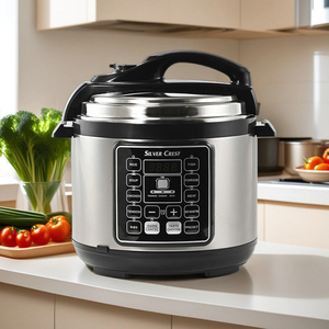 Appareil de cuisine domestique multifonctionnel intelligent électrique portable <span class=keywords><strong>sans</strong></span> <span class=keywords><strong>huile</strong></span> antiadhésif cuiseur à riz sous pression - Product Image 5